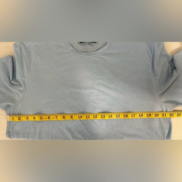 TravisMathew Men's Potholder Crewneck T-Shirt Blue Size L - Picture 3 of 5